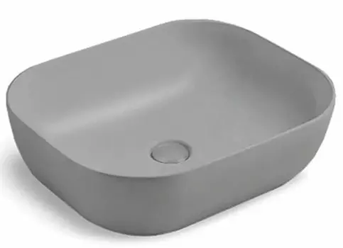 Раковина Vincea VBS-101MG 50 см матовая серая