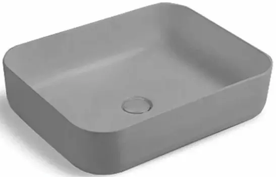 Раковина Vincea VBS-105MG 50 см матовая серая