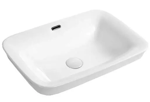 Раковина Vincea VBS-204 58 см белая