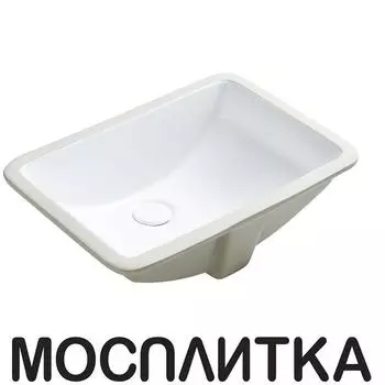 Раковина встраиваемая Aquatek 53х38 см белая, AQ10491-00