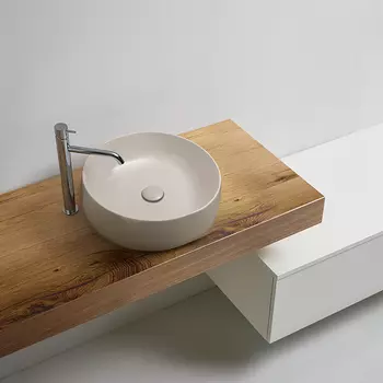 Рукомойник Kerasan Nolita, 40x15, 534481, Nocciola