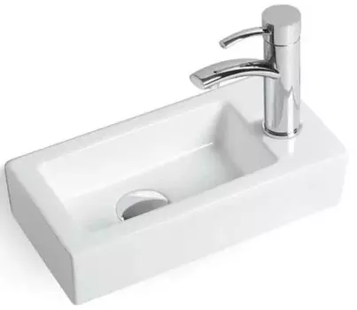 Рукомойник Vincea VBS-133R 37 см белый правый