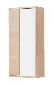 Шкаф Aquaton Бостон 40, 1A239903BN010, дуб эврика, белый глянец