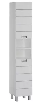 Шкаф-пенал Aquanet Доминика 35 R белый