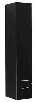 Шкаф-пенал Aquanet Верона 30 R черный