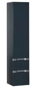 Шкаф-пенал Aquanet Виго 40 R сине-серый