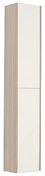 Шкаф-пенал Aquaton Йорк белый/ясень фабрик