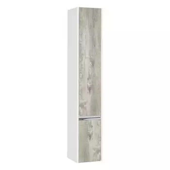 Шкаф-пенал Aquaton Капри 1A230503KPDAR правый бетон пайн