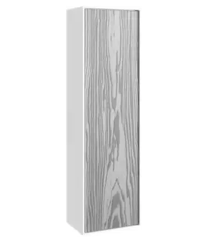 Шкаф-пенал Aqwella Genesis GEN0535MG 35 см, подвесной, миллениум серый