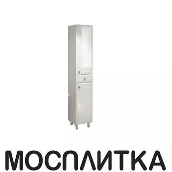 Шкаф-пенал Comforty Сочи 35 R белый глянец