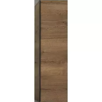 Шкаф-пенал Jorno Steal 115 см, Ste.04.115/P/Da, дерево/сталь