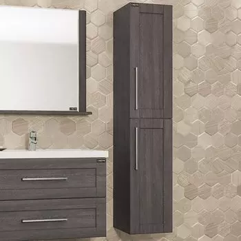 Шкаф-пенал СаНта Венера-30 521002, подвесной, графит