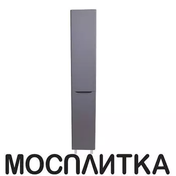 Шкаф-пенал Style Line Бергамо 30 см Plus правый СС-00002330 люкс антискрейтч серый