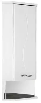 Шкаф подвесной Aquanet Моника 35 R угловой белый