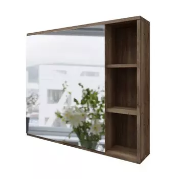 Зеркальный шкаф Grossman Фалькон 208003 80 см бетон