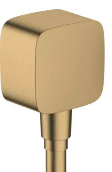 Шланговое подключение Hansgrohe FixFit 26457140, шлифованная бронза