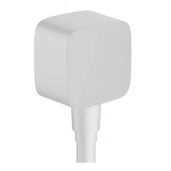 Шланговое подключение Hansgrohe FixFit 26457700, матовый белый