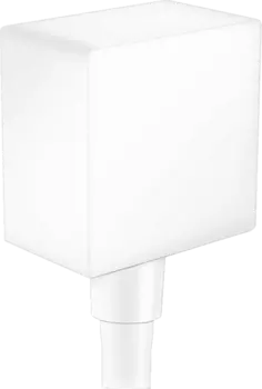 Шланговое подключение Hansgrohe Fixfit Square 26455700, белый матовый