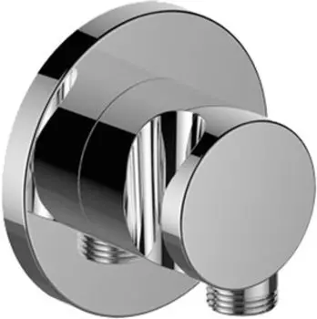 Шланговое подключение Keuco IXMO 59592 010001 с держателем душевой лейки DN 15, круглое основание