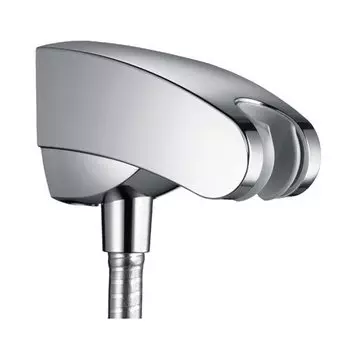 Шланговое подключение с держателем Hansgrohe Porter'E 27507000, 1/2"-1/2"