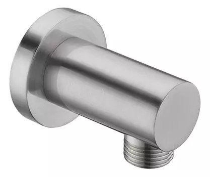 Шланговое подключение WasserKRAFT A102, матовый хром