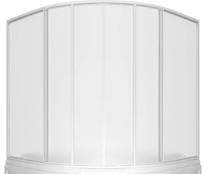 Шторка для ванны Bas Хатива пластик Вотер