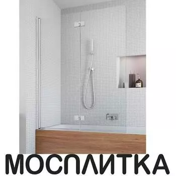 Шторка для ванны Radaway Essenza New PND I 100 см 207210-01L стекло прозрачное, профиль хром