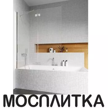 Шторка для ванны Radaway Essenza New PND II 110 см 10002110-01-01L стекло прозрачное, профиль хром