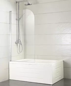 Шторка на ванну Bravat Alfa 70x150