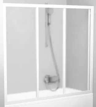 Шторка на ванну Ravak AVDP3-160+ Гpапе, белый