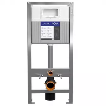 Система инсталляции Cersanit Aqua 63476 для подвесных унитазов, серый