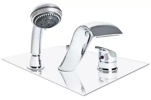 Смеситель 1MarKa TENUE Cobra на борт ванны на 3 отверстия