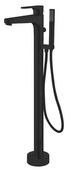 Смеситель Abber Eleganz AF8315B для ванны с душем, черный