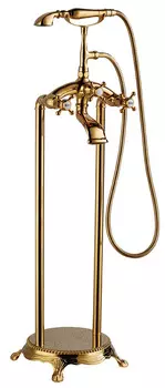 Смеситель Abber Klassik AF8415G для ванны с душем, золото