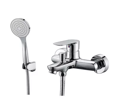 Смеситель Abber Weiss Insel AF8012 для ванны с душем, хром