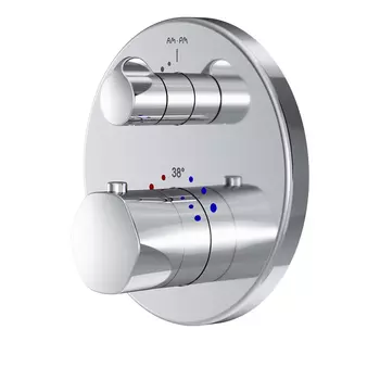 Смеситель Am.Pm Gem F9075600 для душа хром с термостатом