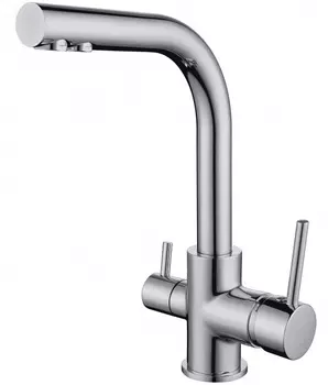 Смеситель Aquanet Kitchen AF778-44С для кухонной мойки, хром