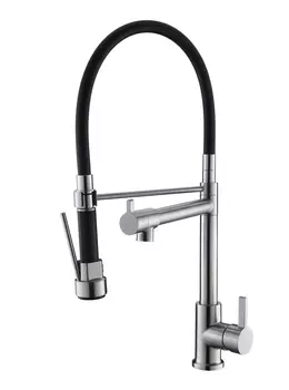 Смеситель BelBagno BB-LAM50-IN для кухонной мойки, черный