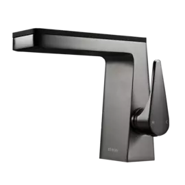 Смеситель для раковины Black&amp;White Universe U7330GM темно-серый матовый