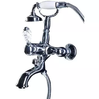 Смеситель Boheme Cristal 263-CRST для ванны, хром