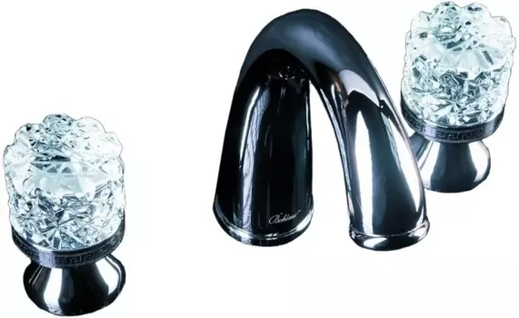 Смеситель Boheme Cristal 277-CRST для раковины, хром