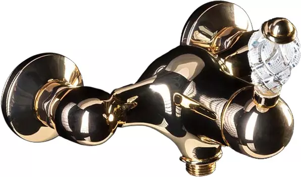 Смеситель Boheme Cristal 284-CRST для душа, золото