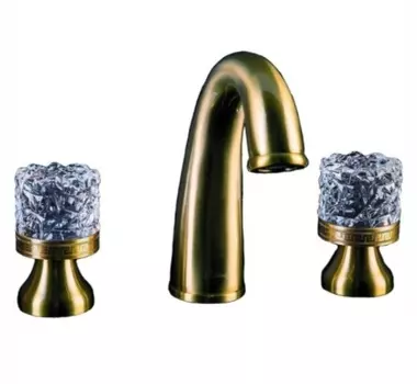 Смеситель Boheme Cristal 317-CRST бронза