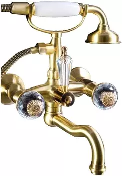 Смеситель Boheme Flora 313-FL для ванны, бронза