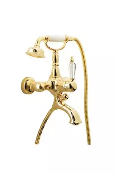 Смеситель Boheme Imperiale Presente 323 для ванны, золото