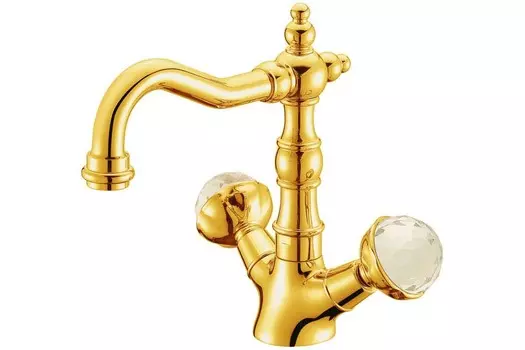Смеситель Boheme Imperiale Presente 332 золото