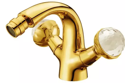 Смеситель Boheme Imperiale Presente 336 для биде, золото