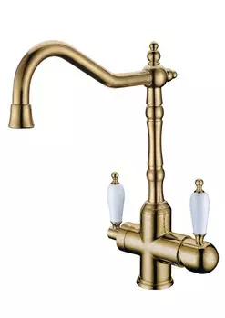 Смеситель Boheme Medici Ripresa 111 для кухни c краном для питьевой воды