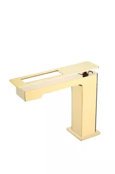 Смеситель Boheme Q 141-GG для раковины, gold