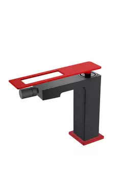 Смеситель Boheme Q 146-BR для биде, black red